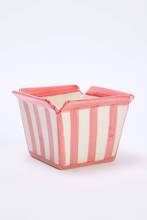Kırmızı-Beyaz Şekilli Cips Kasesi 250 ml 7 cm x 8cm TPHAW26KSE00002 - 4