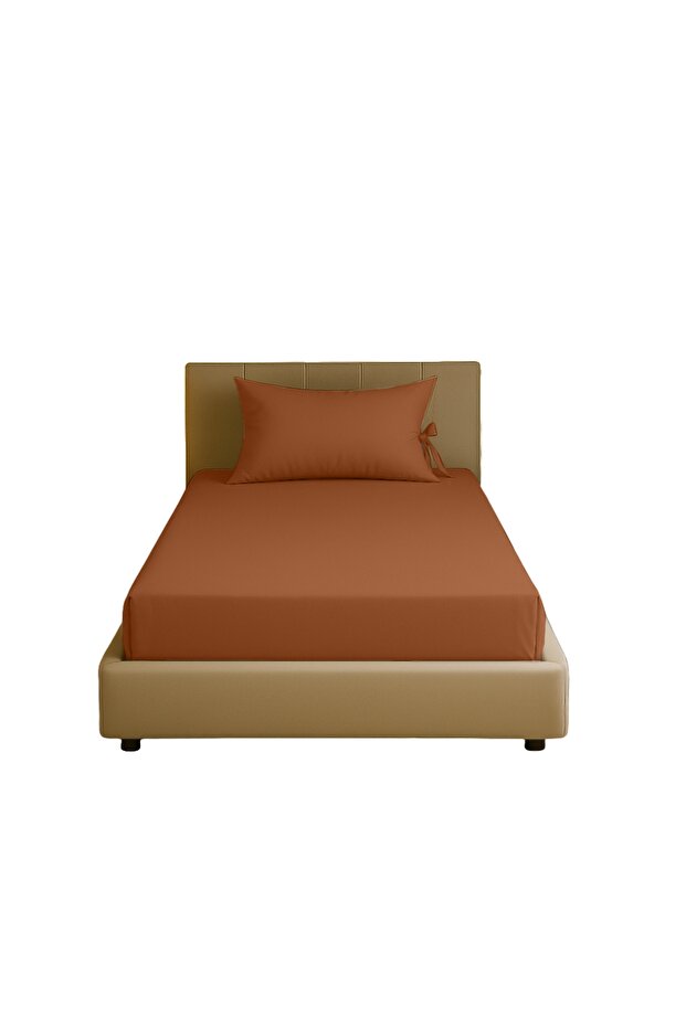 Soft Touch 100% Cotton 120X200 cm +37 cm Single Elastic Sheet Set Suitable for Height up to 37 cm
