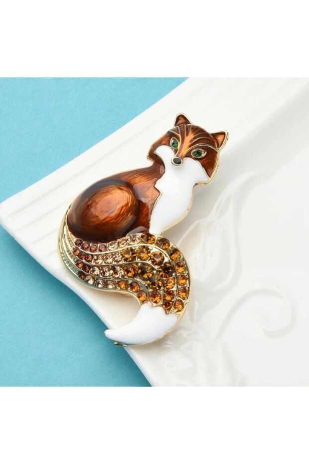 ZARİF TİLKİ BROŞ - 3