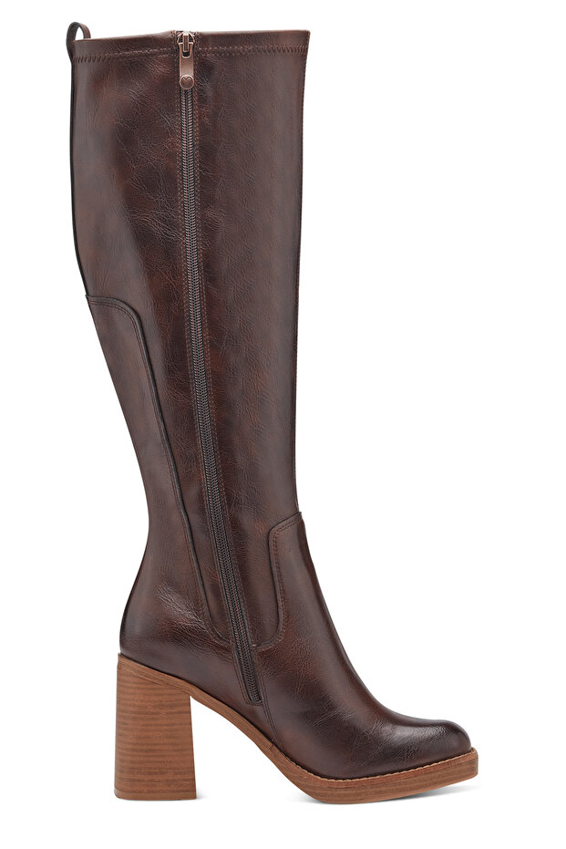 Damen Elegante Stiefel 2-25505-41 Braun 361 Cafe Kunstleder mit MT FEEL ME - 6