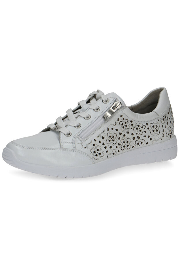 Damen Low Sneaker Low Top 9-23552-20 Weiß 160 White Softnap Leder mit CAP LIF - 1