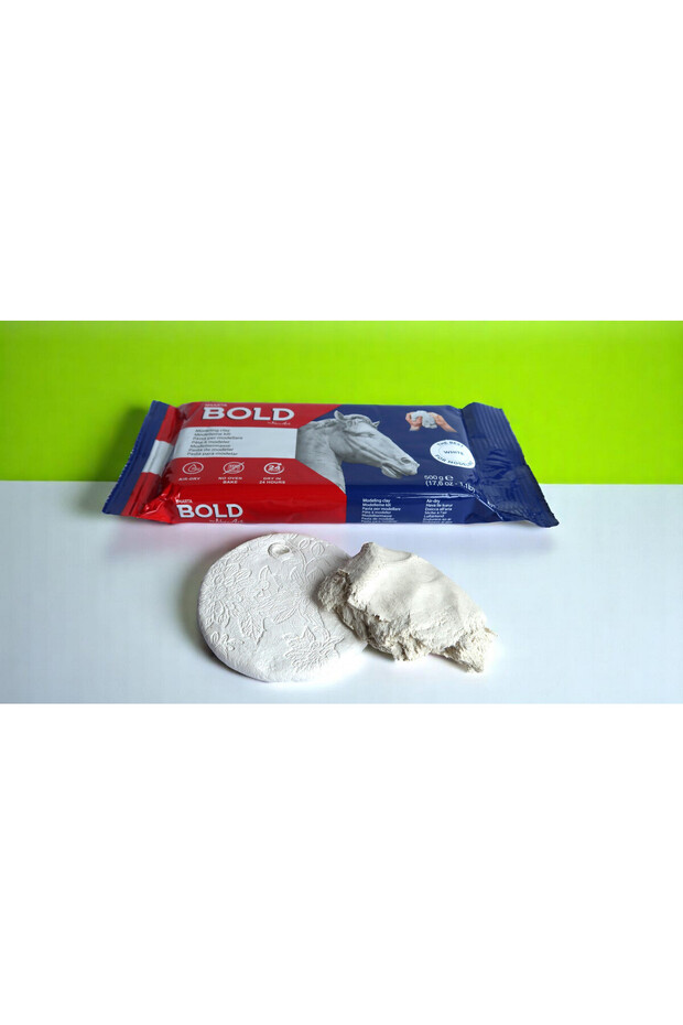 طين تشكيل بولد 250 جرام - أبيض - 2