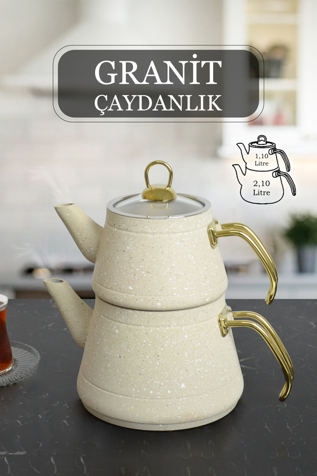 Granit Çaydanlık Kristal Model - 1