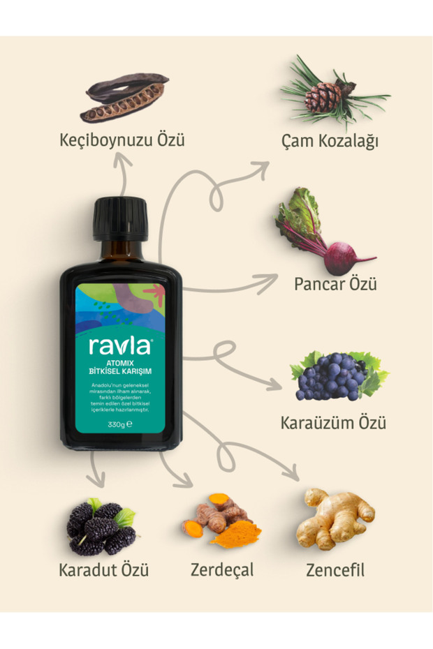 Atomix Bitkisel Karışım - 330g - 2