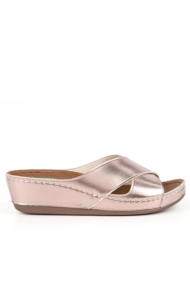 Active Anatomical Sole Gel Supported Heel Spur Four Seasons Women's Slippers