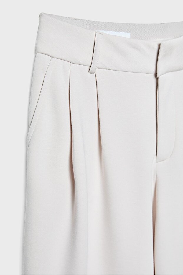 Yumuşak dokulu kumaş pantolon - 7