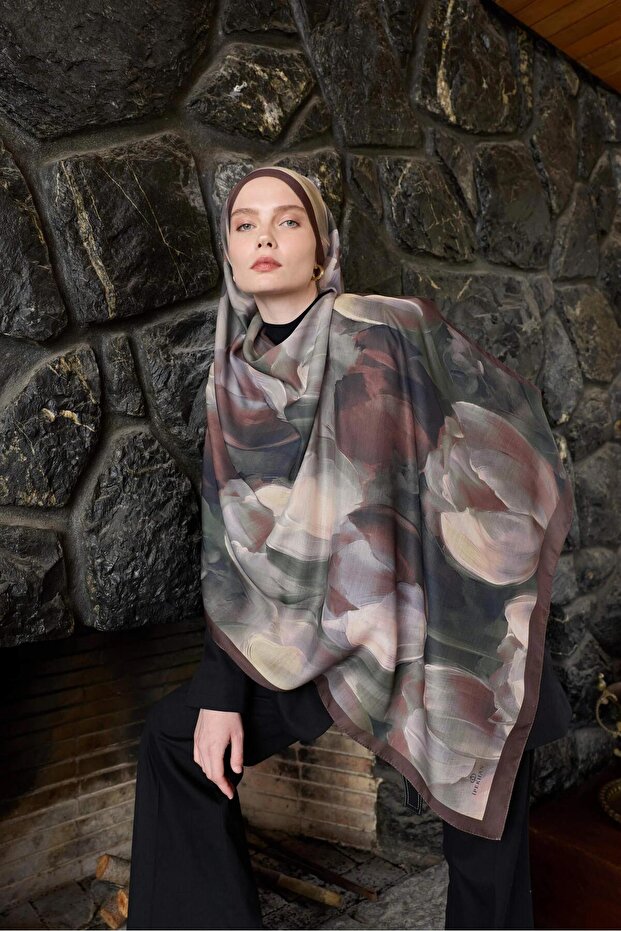 Winter Bloom Soft Şal 3067-10096 - 4