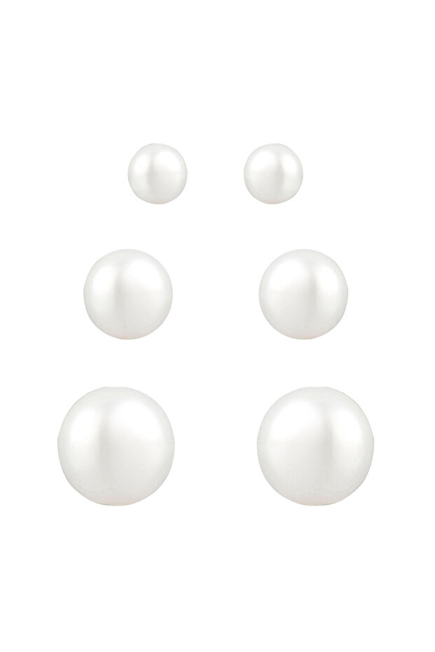 Ohrringe Süßwasser-Zuchtperlen 925er Sterlingsilber - 2