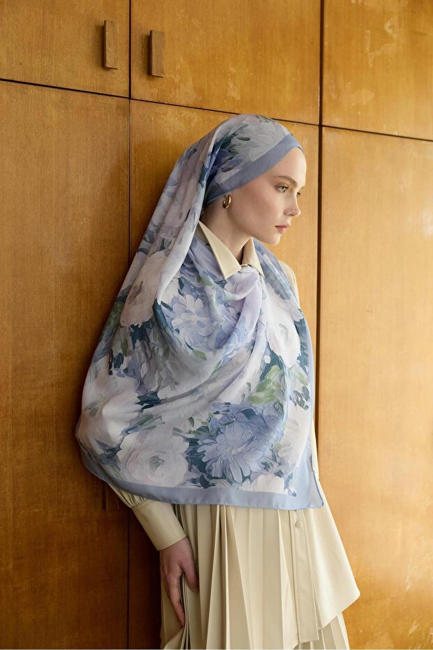 Winter Bloom Soft Şal 3069-10099 - 3