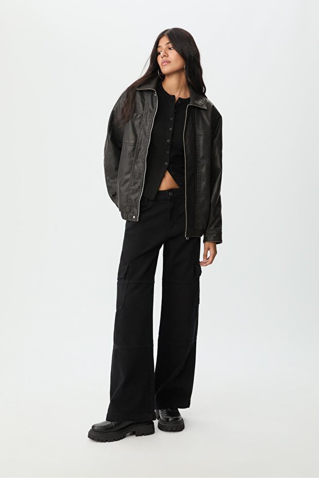 Düğmeli Hırka - 1