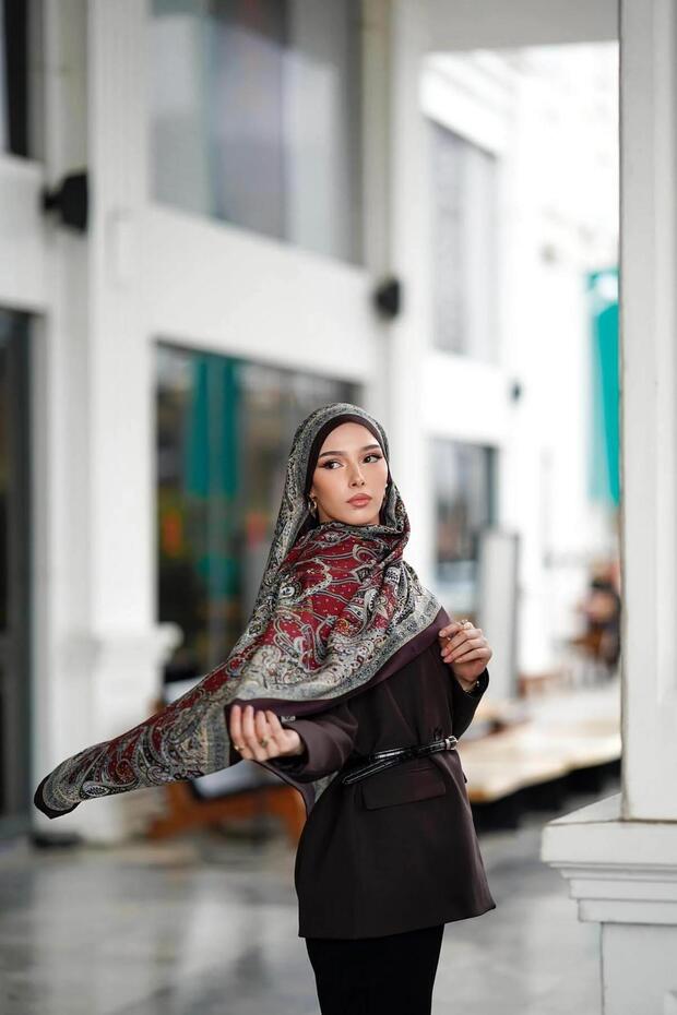 İpekhan Etnik Soft Şal 3054-24 - 2