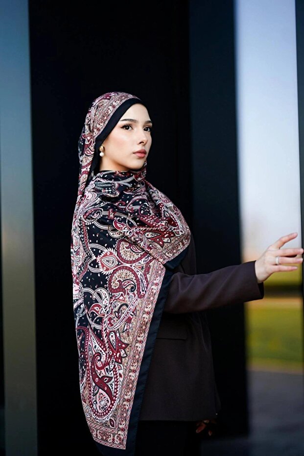 İpekhan Etnik Soft Şal 3054-08 - 2