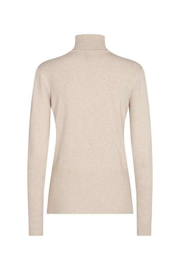 Rollkragenpullover für Damen - 2