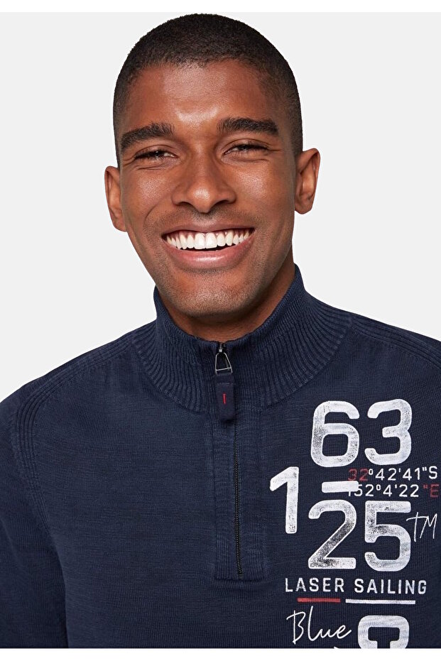 Strickpullover Laser Sailing Troyer Pullover - 4