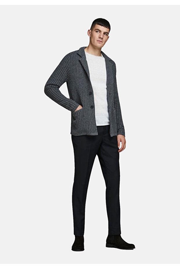 Strickpullover Linen Pullover R-Neck - 1