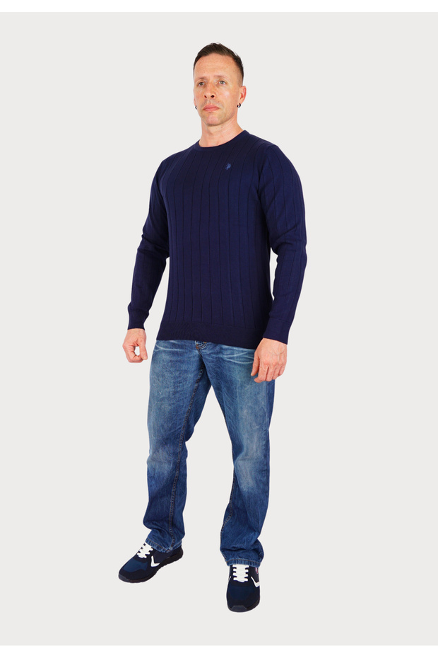 Strickpullover R-Neck Pullover - 1