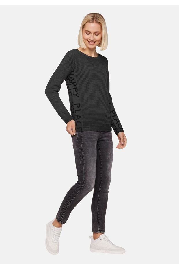 Pullover Strickpullover R-Neck - 4