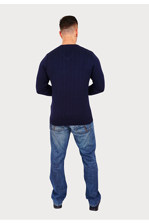 Strickpullover Pullover V-Neck - 4