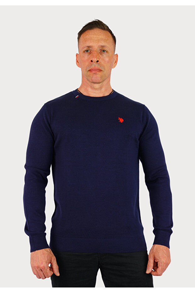 Strickpullover-Pullover mit R-Ausschnitt - 3