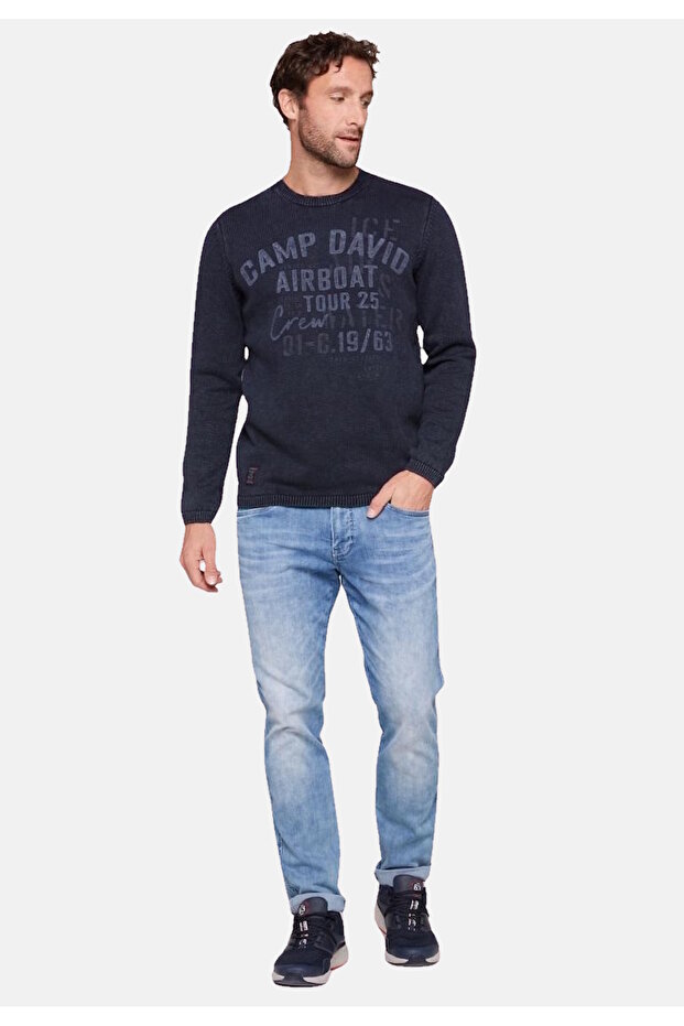 Pullover Strickpullover R-Neck - 4