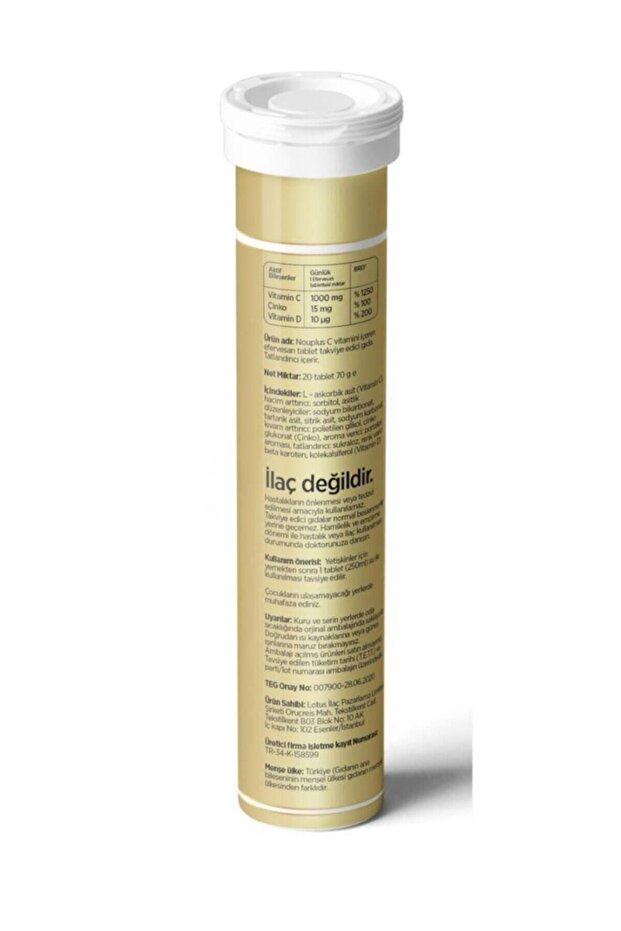 C Vitamini 20 Efervesan Tablet - 2