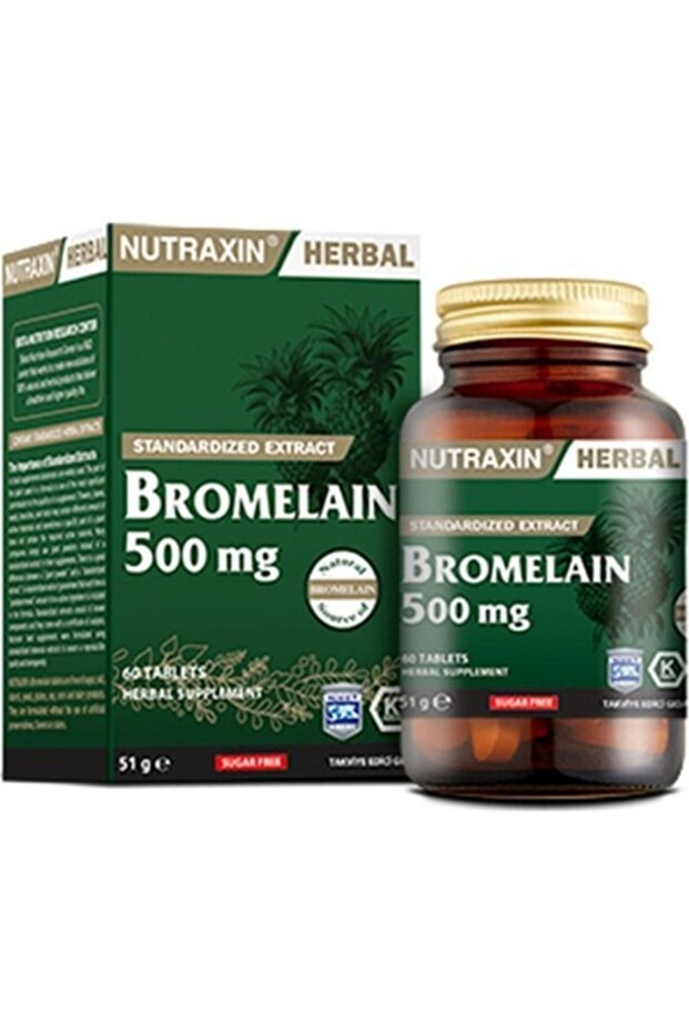 Bromelain 60 Kapsül - 1