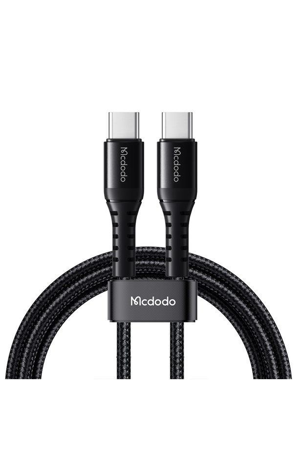 كابل شحن سريع 60 واط من USB-C إلى USB-C بطول 3 أمتار (مضفر من النايلون)