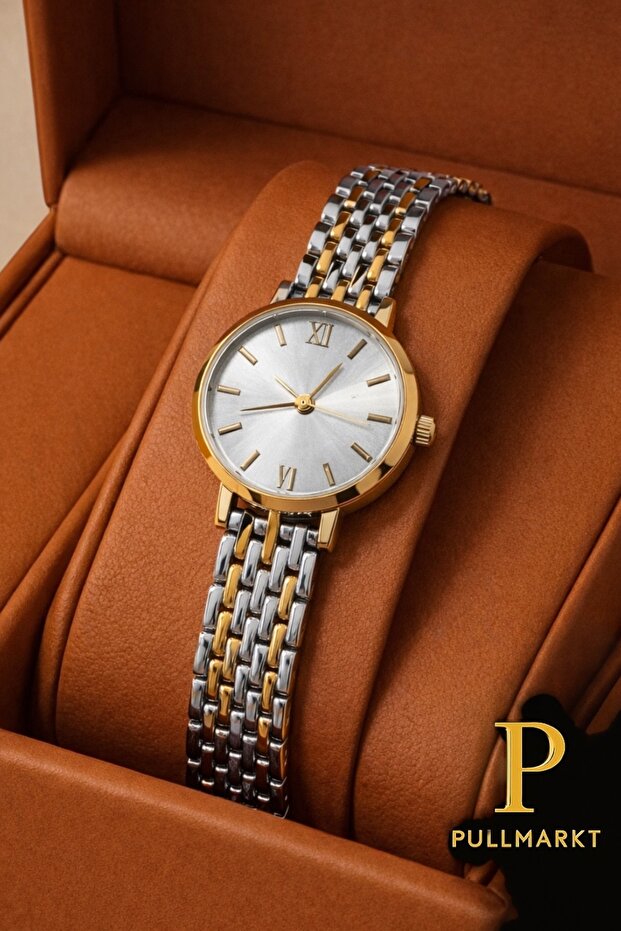 Çelik Kadın Vintage Kol Saati - 1