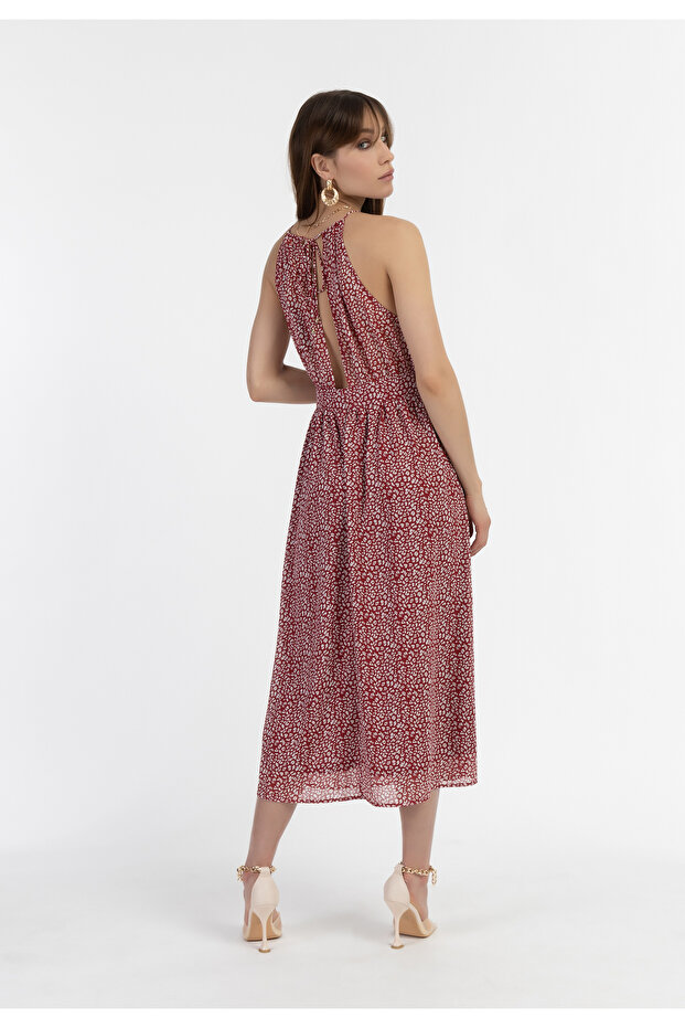 Midikleid aus Chiffon - 2