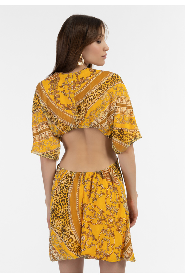 Minikleid mit Cut-outs - 4