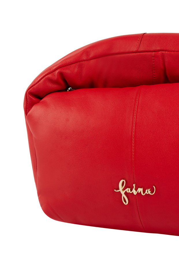 Henkeltasche aus Leder - 5