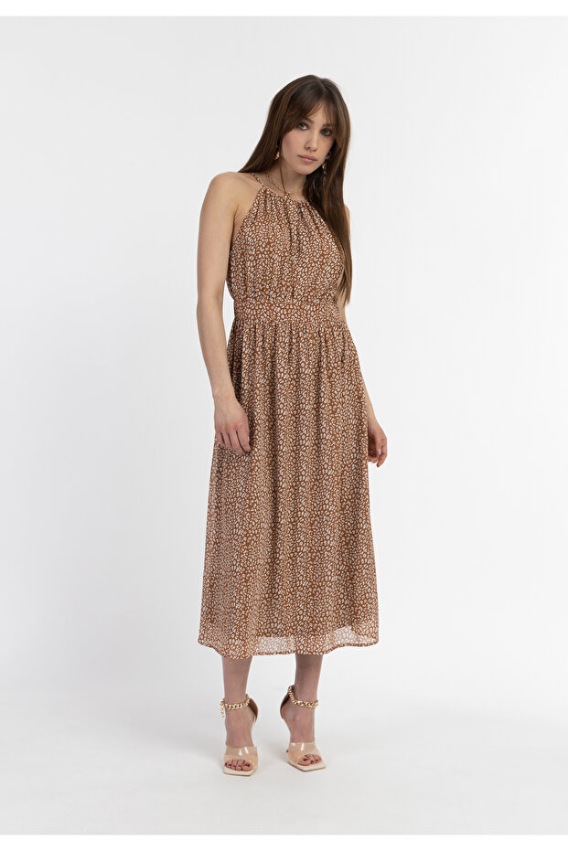 Midikleid aus Chiffon - 5