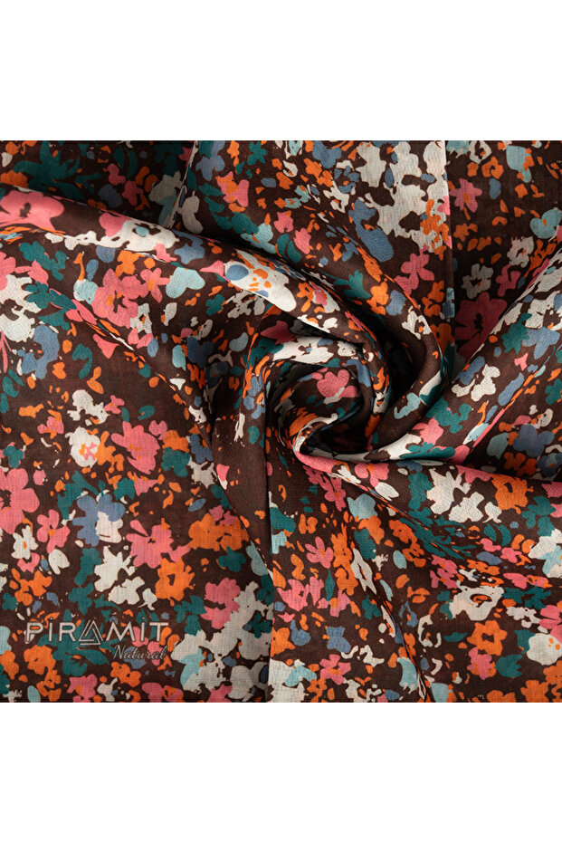 Eșarfă cu model natural - 2