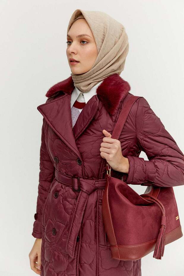 Geniş Hacimli Kol Çantası - 1