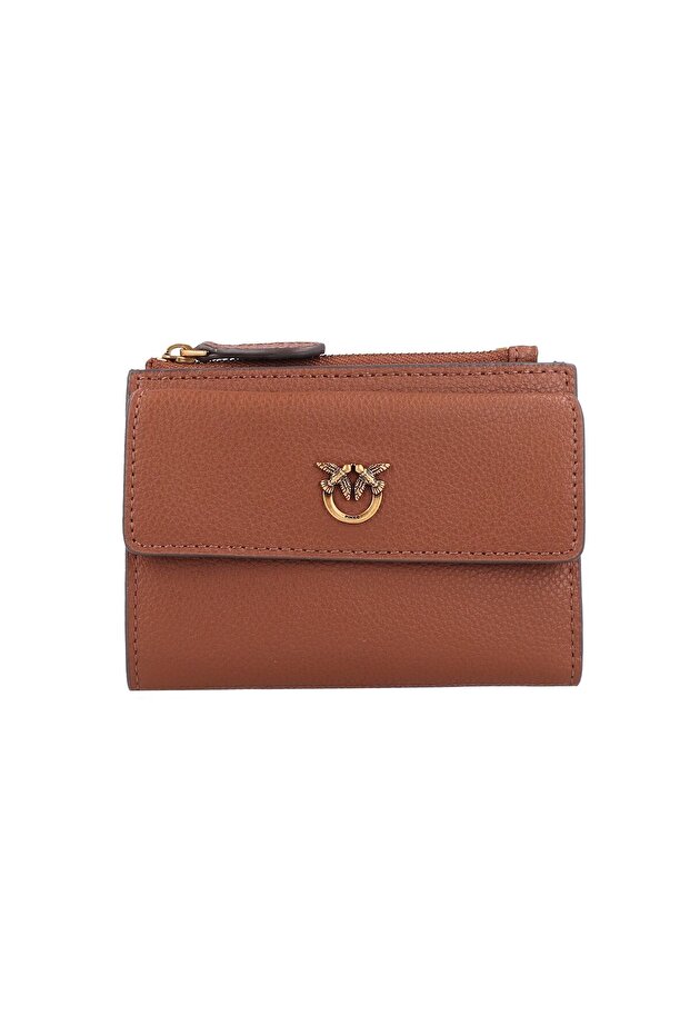Compact Geldbörse Leder 12,5 cm - 1