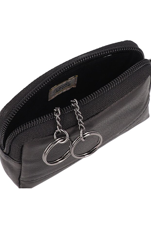 Stein Schlüsseletui Leder 10 cm - 5