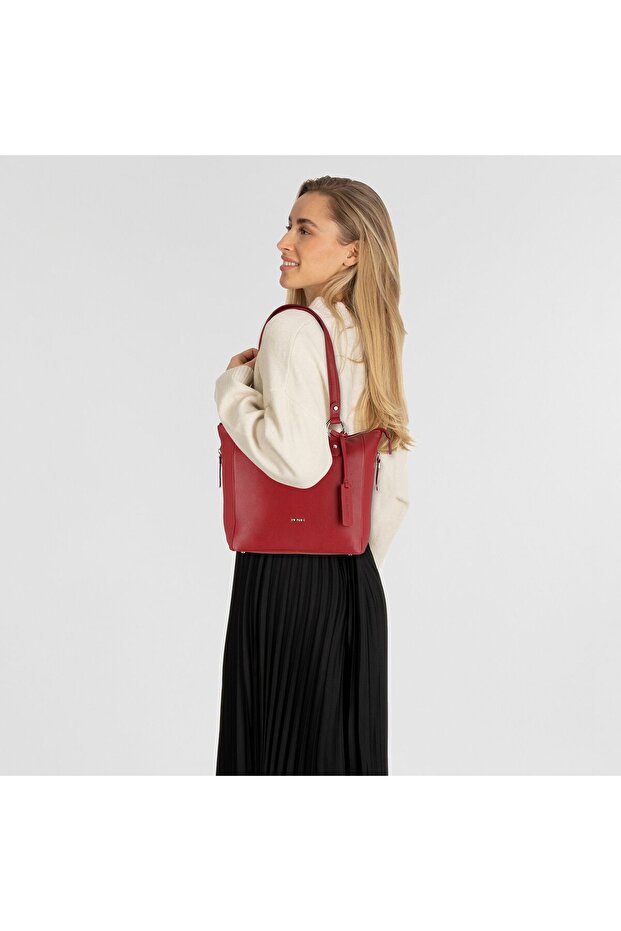 Java Shopper Tasche Leder 36 cm Laptopfach - 6