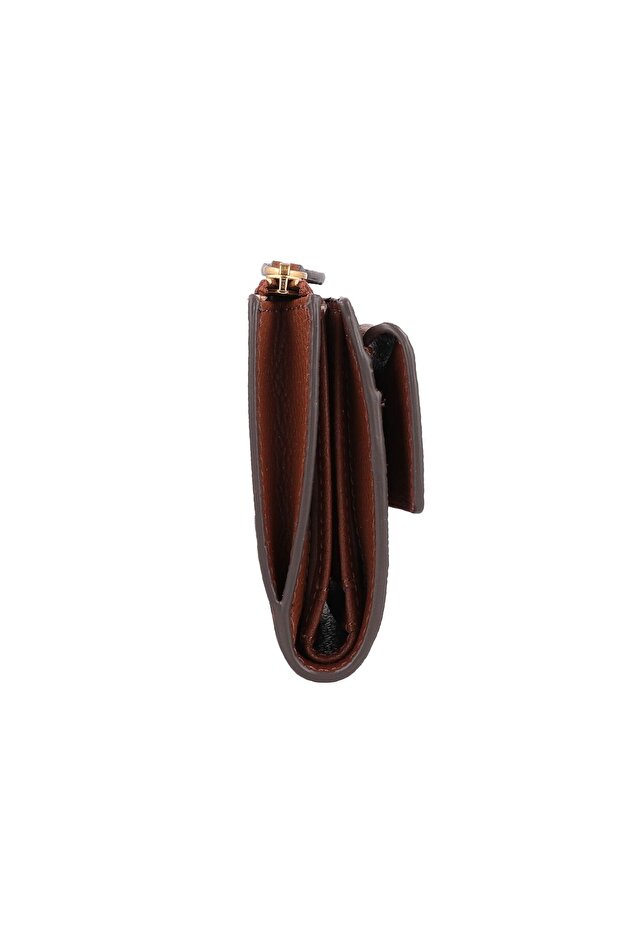 Compact Geldbörse Leder 12,5 cm - 3