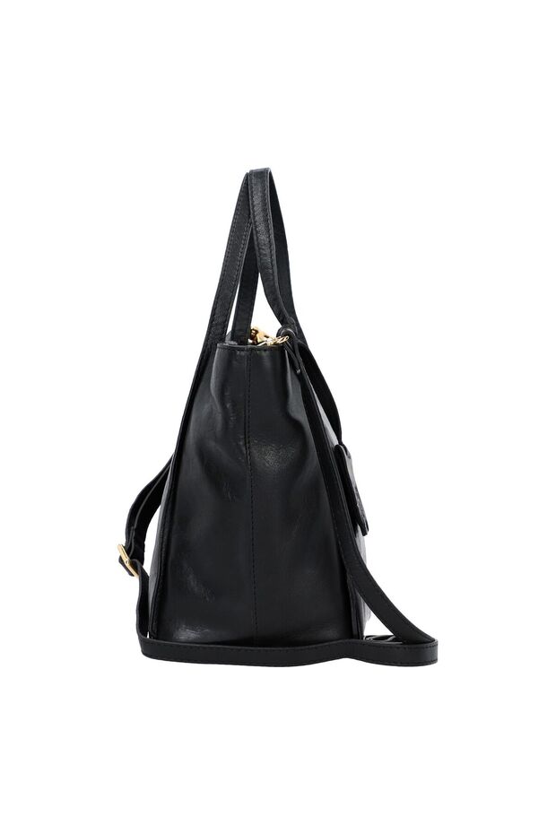 Fine Florence Handtasche Leder 20 cm - 3
