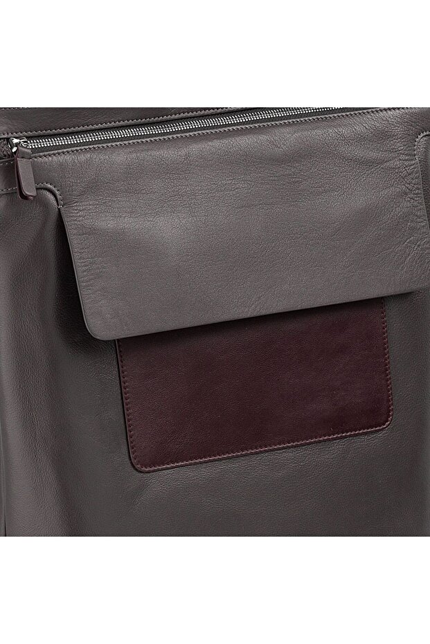 Rucsac din piele 39 cm - 3