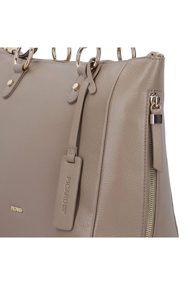 Java Shopper Tasche Leder 36 cm Laptopfach - 4