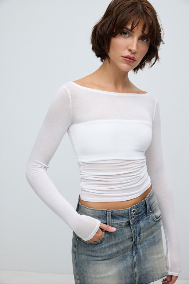 Transparent Blouse - 3