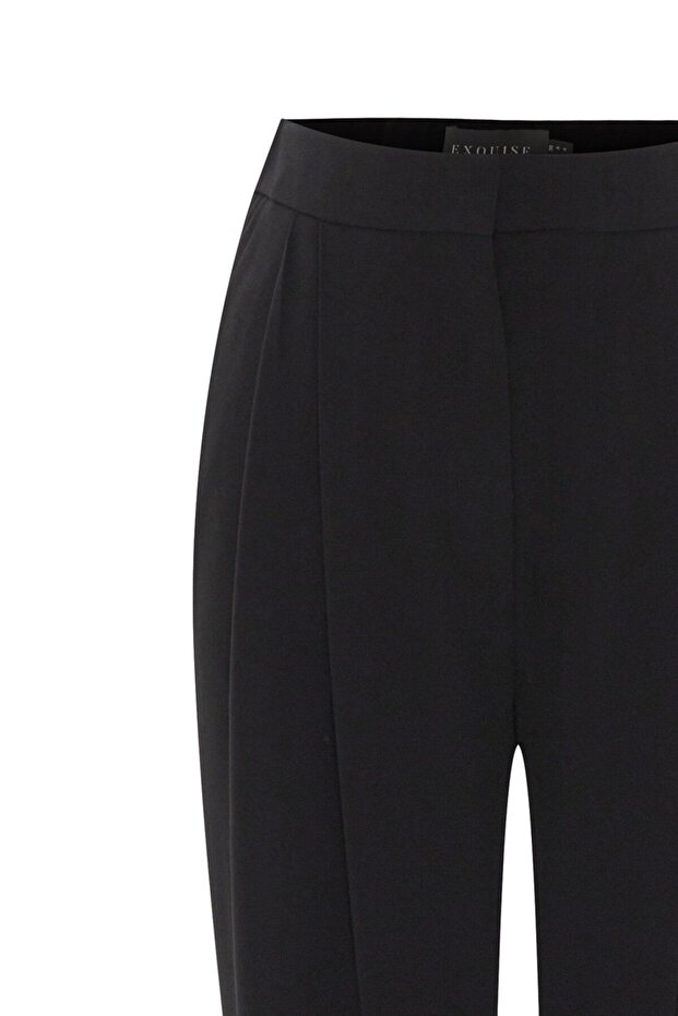 Siyah Cigarette Pantolon - 6