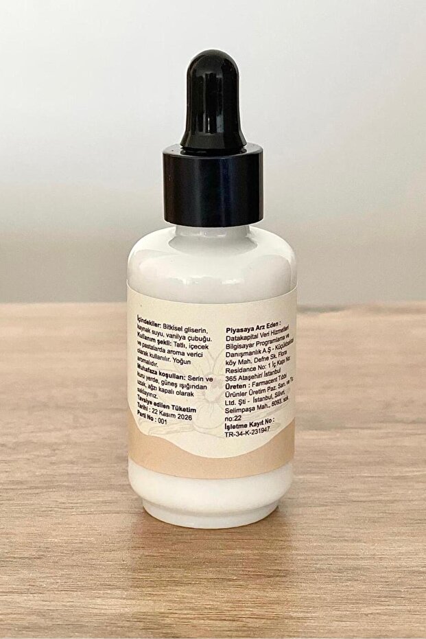 Alkolsüz Vanilya Özütü (Ekstratı) 30ML - 40GR - 3