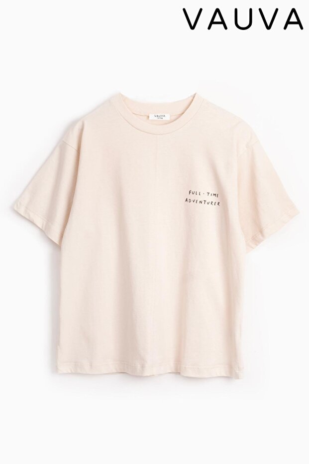 Unisex Comfortable Fit Cotton Printed Children's T-Shirt