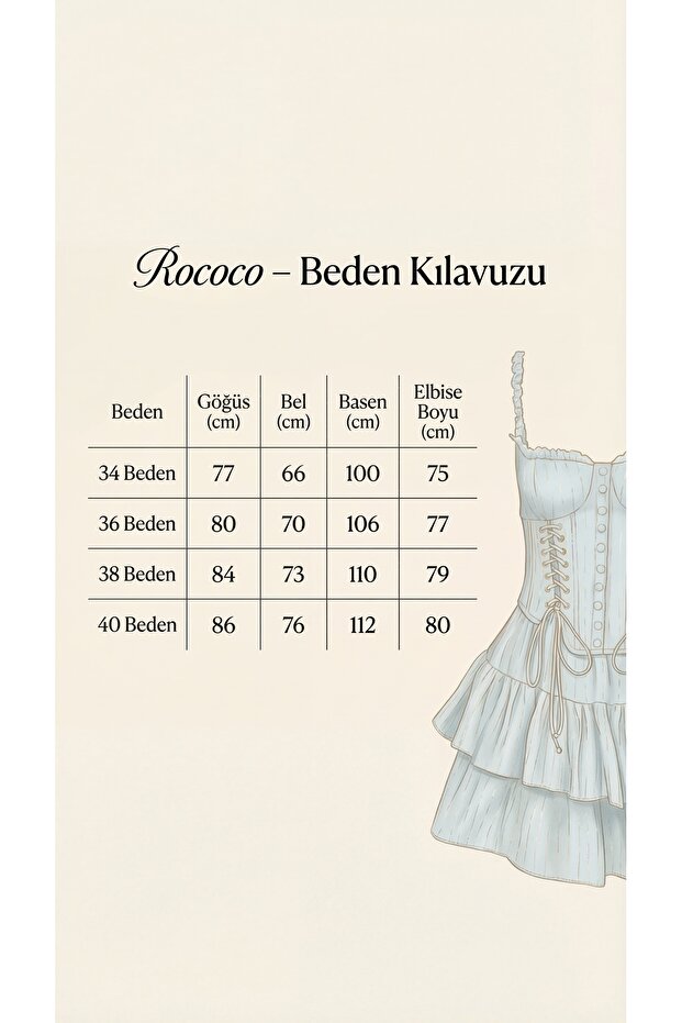 Rokoko Elbise - 3