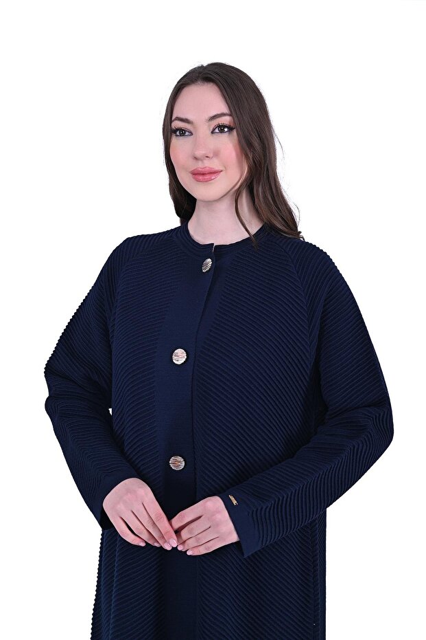 V Triko kap LACİVERT - 1