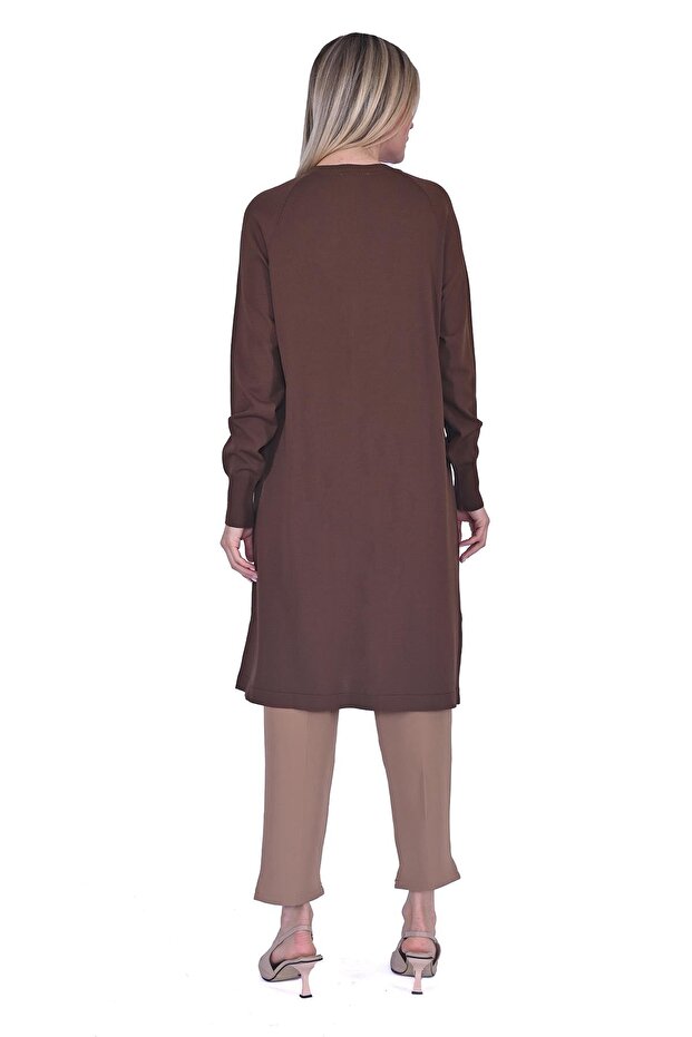 A Triko Hırka BROWNİ - 3