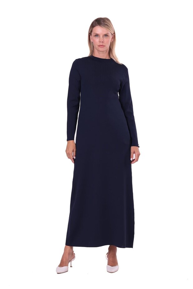 Dolu Knitwear Dress Dark Blue