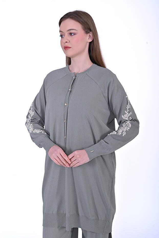 Güldalı Knitwear Cardigan Purple